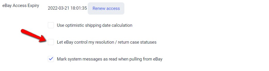 eBay Return Cases Set up automated processes eDesk Support